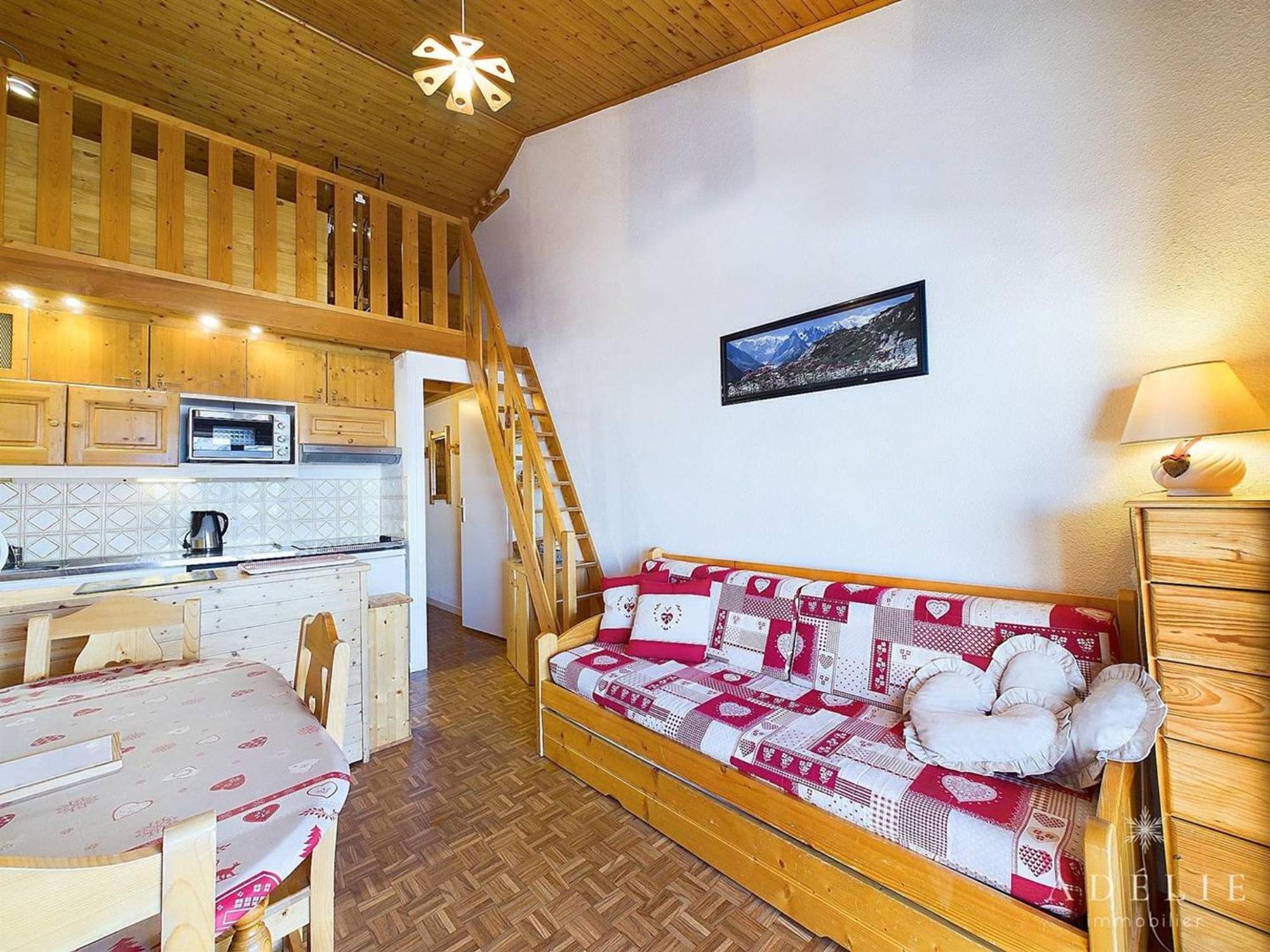 Studio Cabine Et Mezzanine Pour 4 Pers A Montvalezan-La Rosiere - Fr-1-398-550 Exteriér fotografie